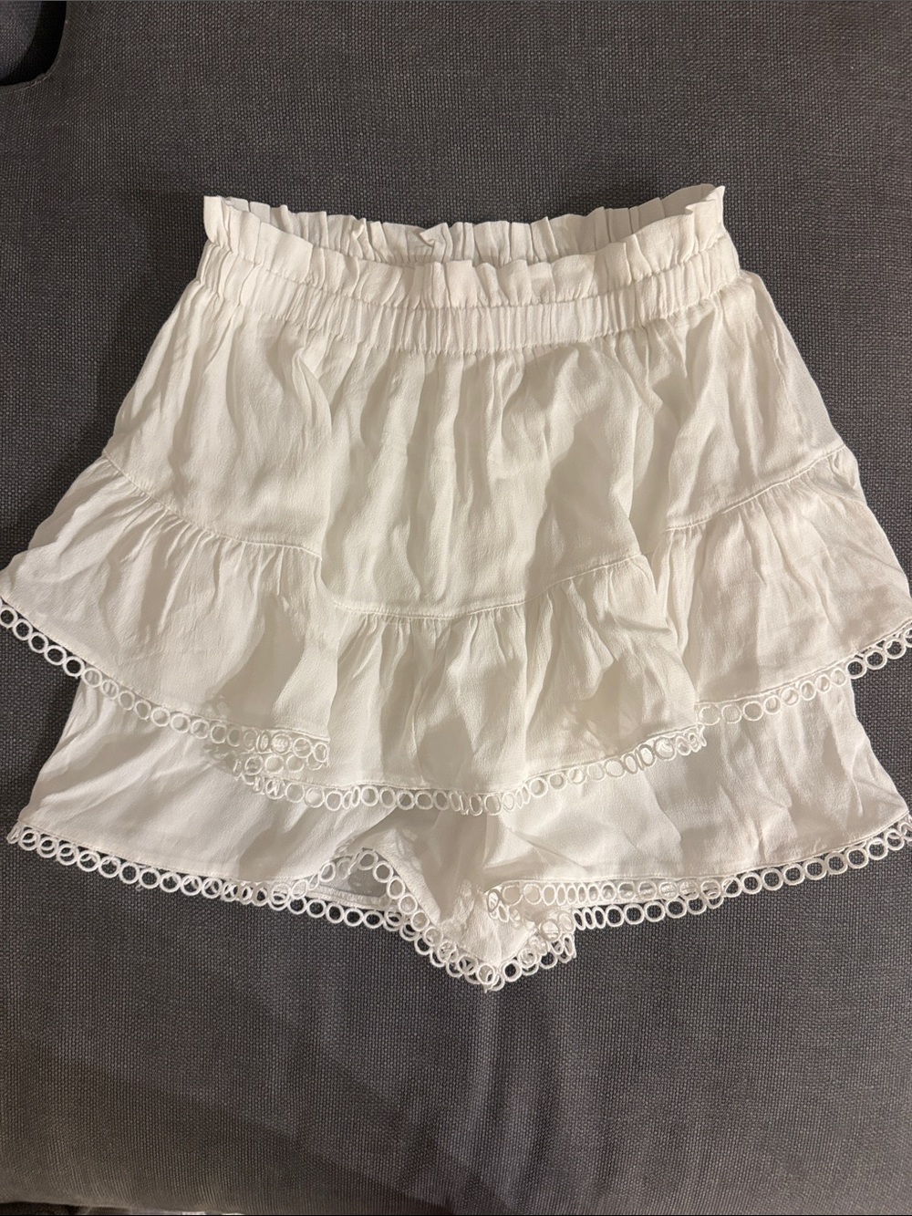 *NWT* Anthropologie Bishop & Young White Shorts Skirt